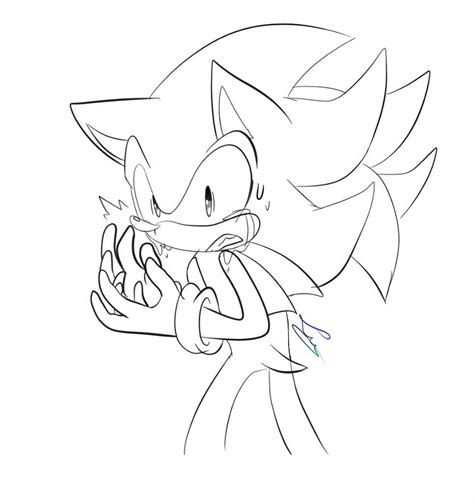 ♦🔹dark Sonic🔹♦ Dibujo Sonic The Hedgehog Español Amino