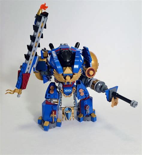 Lego Warhammer 40k Imperial Knight The Brothers Brick Lego Design