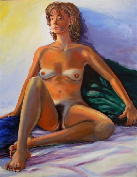 Reclining Female Nude Erotic Art