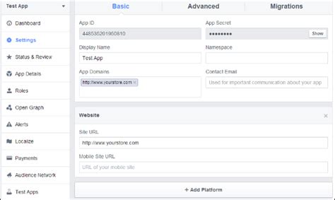 Please follow below steps to create facebook application if you are not registered on facebook developer account, then you need to follow these steps: Wie bekomme ich Facebook App ID und App Secret Details ...