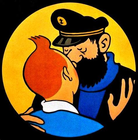Tintin Captain Haddock Abstract Art Pinterest