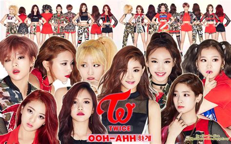 Recent wallpapers by our community. k-pop lover ^^: TWICE - Like Ooh-Ahh WALLPAPER