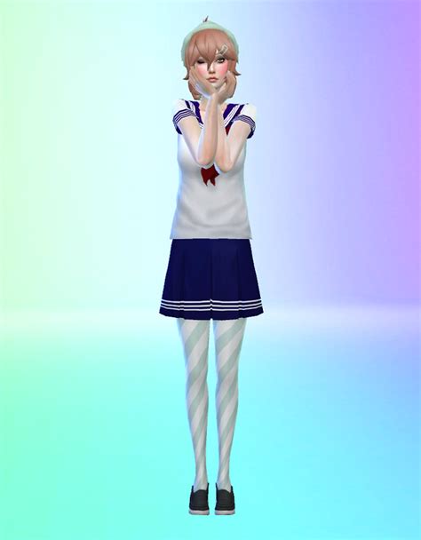 Yandere Simulator To The Sims 4 Amai Set By We1rdusername On Deviantart