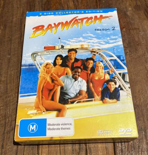 Baywatch Season 2 Dvd 2007 6 Disc Set Vgc Region 0 Collectors
