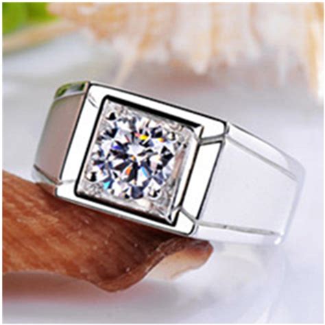 Pinky rings for men are always in style and the ultimate display of class. Aliexpress.com : Buy Wholesale 0.5CT Classic Simulate Diamond Ring for Man Wedding Men Jewelry ...
