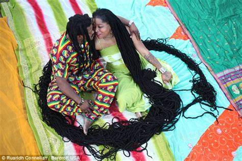 Asha Mandela With The Worlds Longest Dreadlocks Finds Love With A