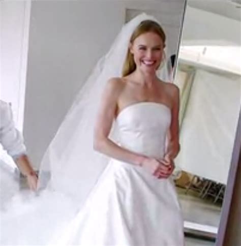 Kate Bosworth Wedding Dress Watch Her Try On The Gown For The First