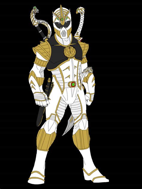 Mighty Morphin Fusion Ranger White Tommy Oliver By Fin Thapkot On