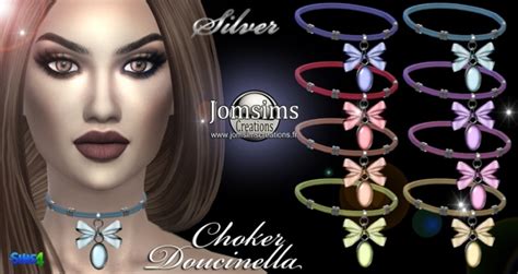 Doucinella Choker At Jomsims Creations Sims 4 Updates