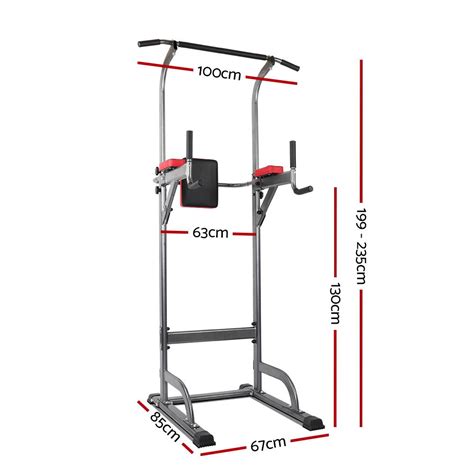 Power Tower 4 In 1 Multi Function Station Fitness Gym Equipment
