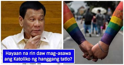 Digong Payag Sa Same Sex Marriage At Maging Sa Pag Aasawa Ng Mga Pari Free Download Nude Photo