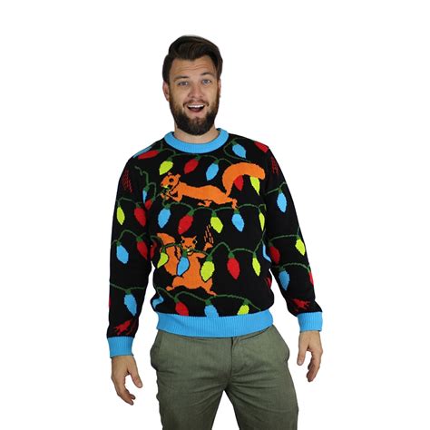 Halloweeen Club Costume Superstore Squirrelly Lights Adult Ugly