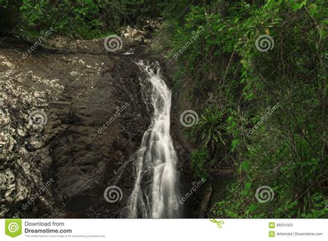 Natural Bridge Waterfall Stock Image Image Of Fresh 88031023