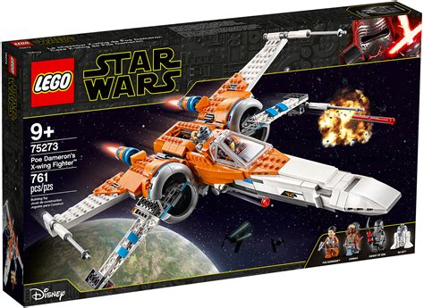 Lego star wars is a lego theme that incorporates the star wars saga and franchise. LEGO Star Wars 75273 pas cher, Le chasseur X-wing de Poe ...
