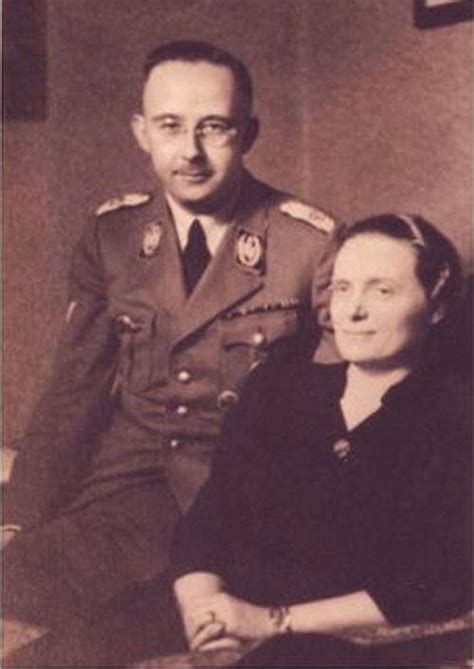 If family tradition is to be believed, they had even invested a considerable part of their wealth in them. Heinrich Himmler and his wife Marga | WWII | Pinterest