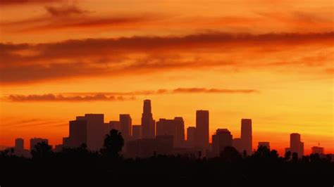 Los Angeles Sunrise Time Lapse Stock Footage Videohive