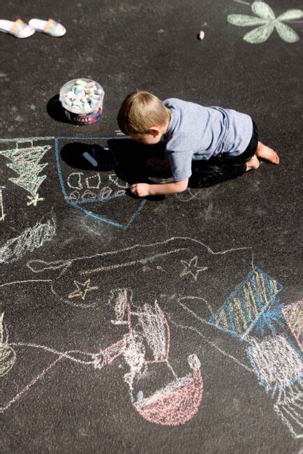 All you have to do is make sure the sun is shining on the subjects and. Shadow Art for Kids a New Creative Chalk Activity | Hands ...