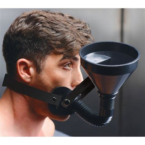 Latrine Extreme Funnel Ball Gag Bondage Mask Bdsm Sandm Bdsandm Master