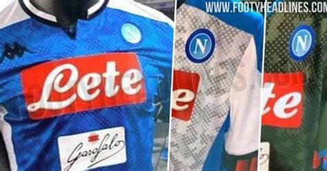 Ssc Napoli 19 20 Home Away And Third Kits Leaked Footy Headlines