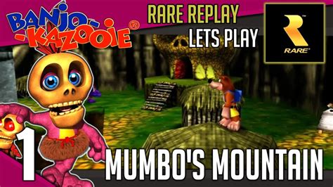 Lets Play Banjo Kazooie Episode 1 Mumbos Mountain Youtube