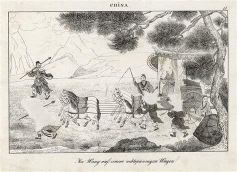 Chinese Emperor Wu Wang Zhou Dynasty Drawing By Mary Evans Picture