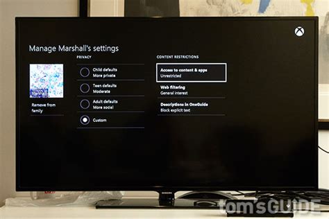 How To Set Up Xbox One Parental Controls Toms Guide
