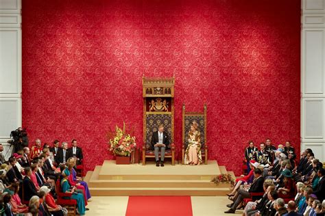 king s speech focuses on tackling financial and global security dutchnews nl