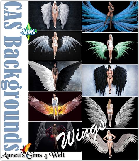 Annetts Sims 4 Welt Cas Backgrounds Wings