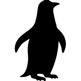 Penguin Silhouette | Penguin silhouette, Animal silhouette, Penguin animals