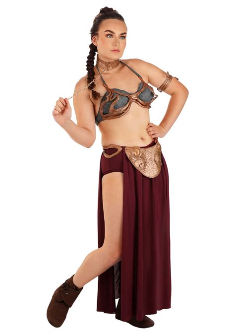 Adult Deluxe Princess Leia Fancy Dress Costume Star Wars Licensed Size Uk 6 16 Ebay