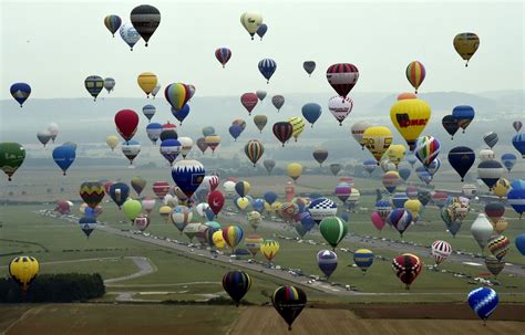 Lorraine Les Montgolfières Envahissent Le Ciel Avec Un Record à La Clé