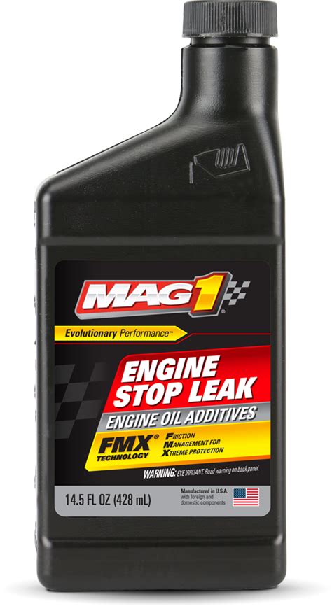 The additives will start to activate once added into the engine oil, and usually. MAG 1® Engine Stop Leak