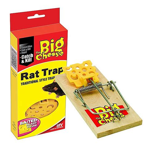 Stv The Big Cheese Baited Rtu Rat Trap Stv110 Ray Grahams Diy Store