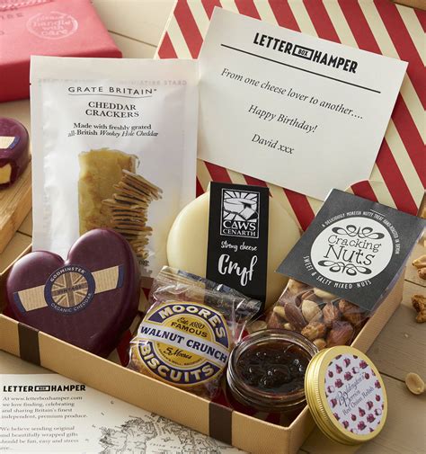Cheese Lovers Letter Box Hamper By Letter Box Hamper