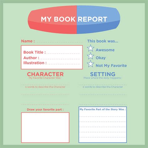 10 Best Free Printable Book Report Forms Pdf For Free At Printablee