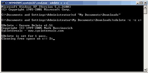 Sdelete Permanently Deletes Files In Windows 8 10