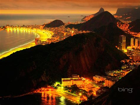 Rio De Janeiro Brazil At Night Preview
