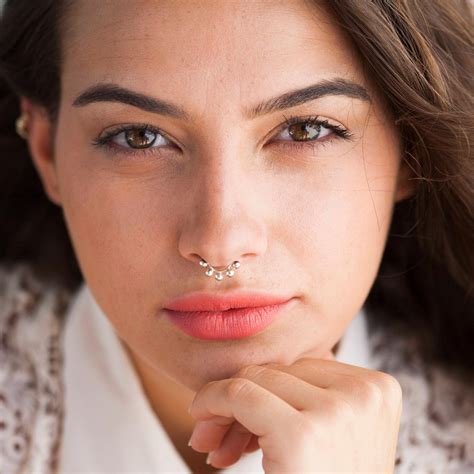 Septum Piercing And Nose Piercing