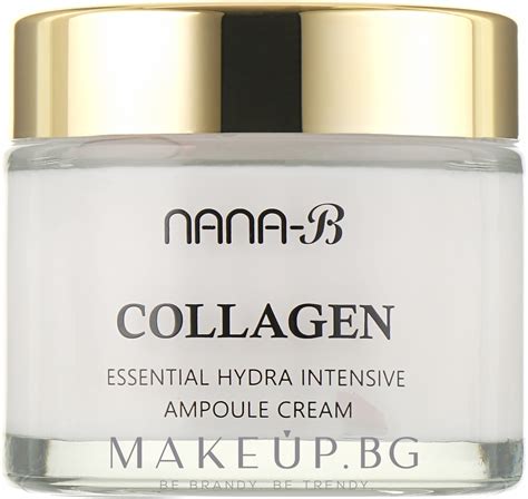 Интензивен антистареещ ампулен крем за лице с колаген Nana B Collagen