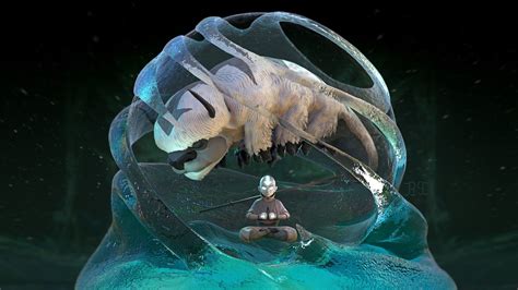 Aang In Ice Korra Avatar Team Avatar Avatar The Last Airbender Art