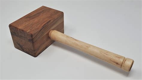 Wooden Mallet Great T Idea Rustic Wooden Mallet For Etsy