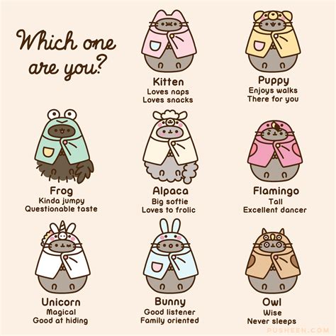 Which Pusheen Are You Poll The Lounge Allkpop Forums