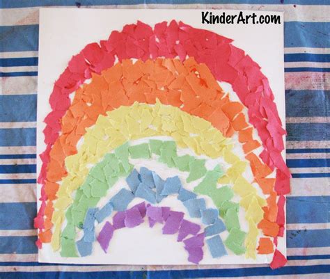 Torn Paper Rainbows Lesson Plan Sculpture Activities And Lessons For
