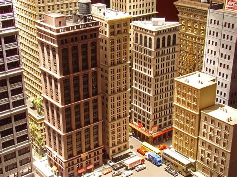 N Scale City Models And Skyscrapers Future Train Layout