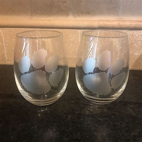 I think i saw these glasses on instagram and they were shot glasses and upon further research i saw that they were nearly $40 because they're from japan. Tiger Paw Stemless Wine Glass | The Preppy Pair | Wine ...
