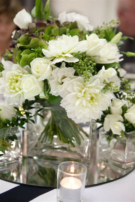 Frances Dunn Florist Green And White Wedding