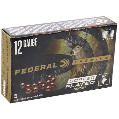 Federal Premium Vital Shok Ammunition 12 Gauge 2 34 Buffered 00