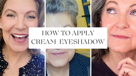 How To Apply Cream Eyeshadow Over Maggie De
