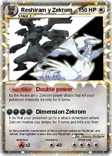 When you tag team has been knocked out, your opponent takes 3 prize cards. Pokémon Reshiram y Zekrom - Double power - My Pokemon Card