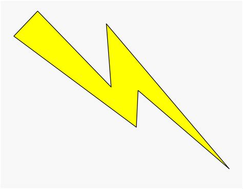Thunderstorm Clipart Lightning Bolt Cartoon Lightning Black